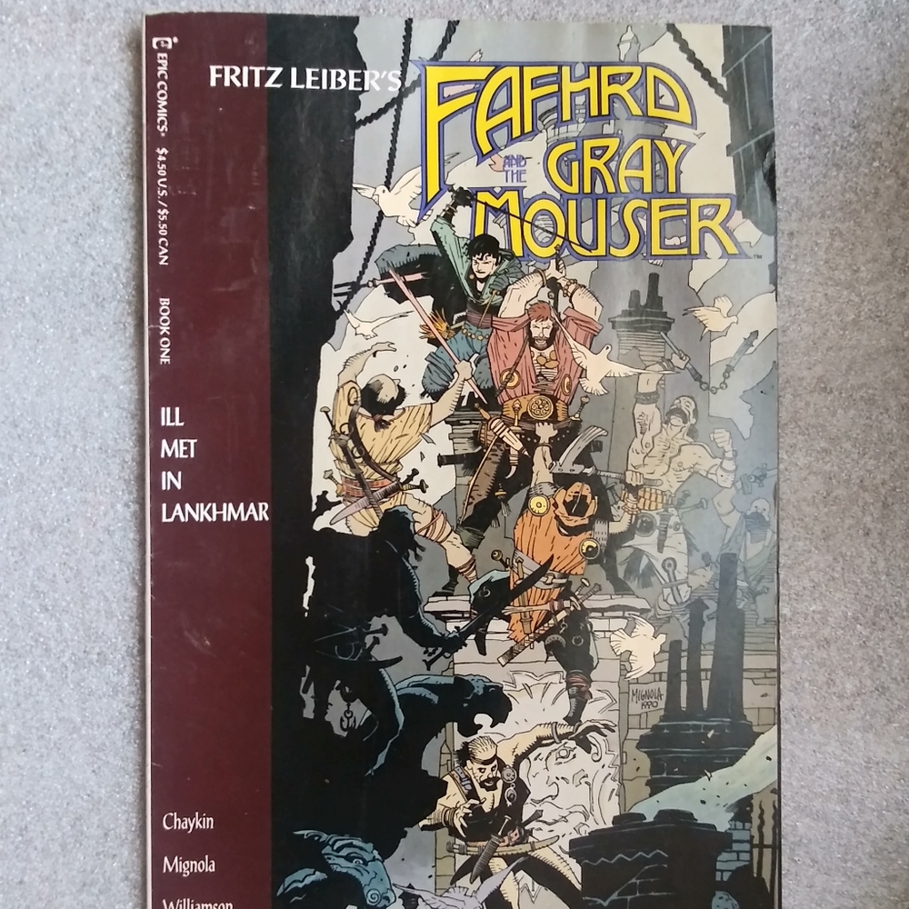Fafhrd Grey Mouser Comic Book 1